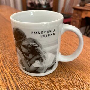 "Forever a Friend" Friendship Themed Coffee Cup Mug by Verkerke